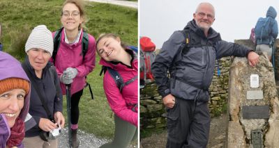 Vets trek up Yorkshire peaks for charity